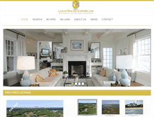 Tablet Screenshot of luxuryrealestateinma.com